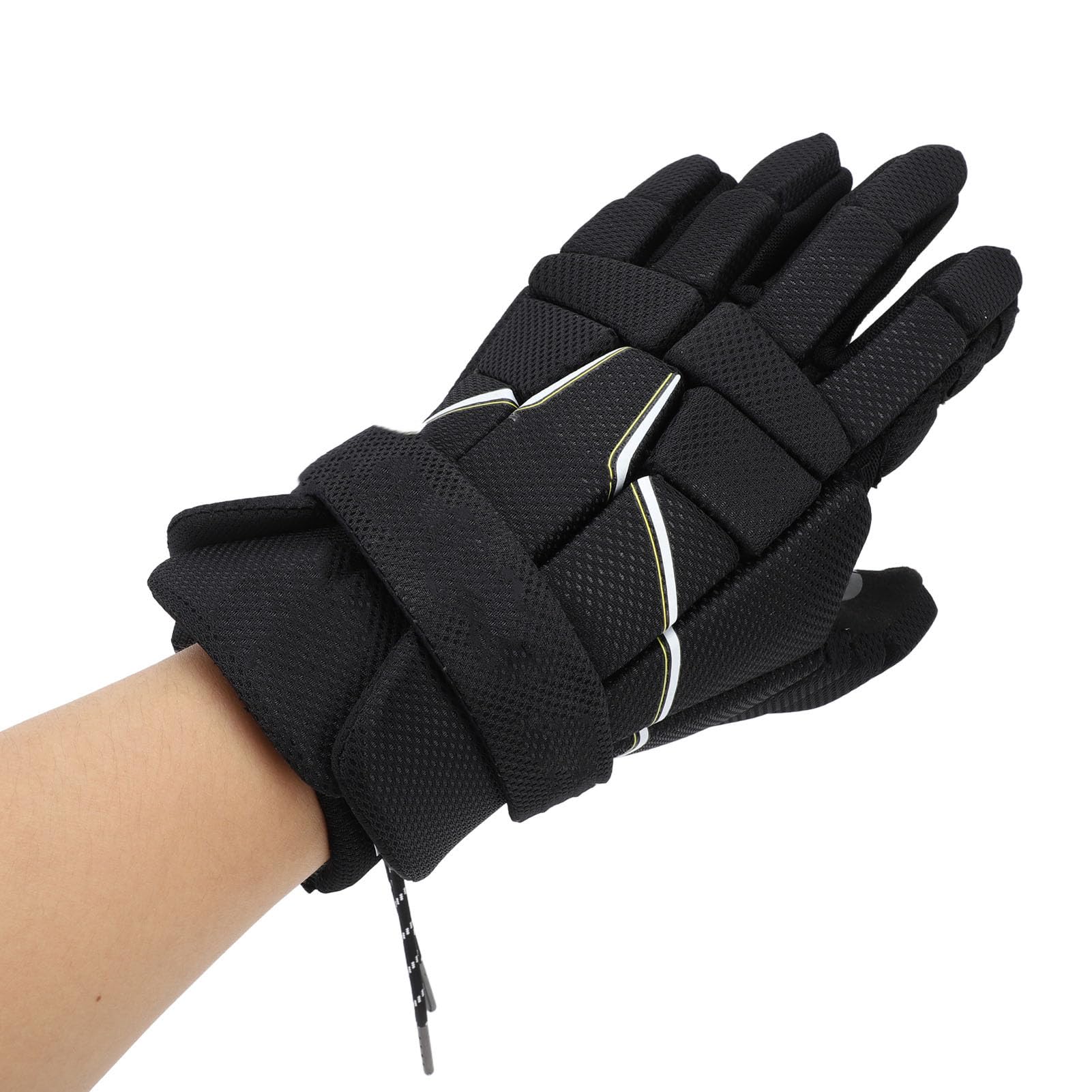 Gants de Hockey Sportif pour Hommes Non glissants hocket légers de Hockey extérieur léger pour Hockey à Rouleaux de Rue glacée