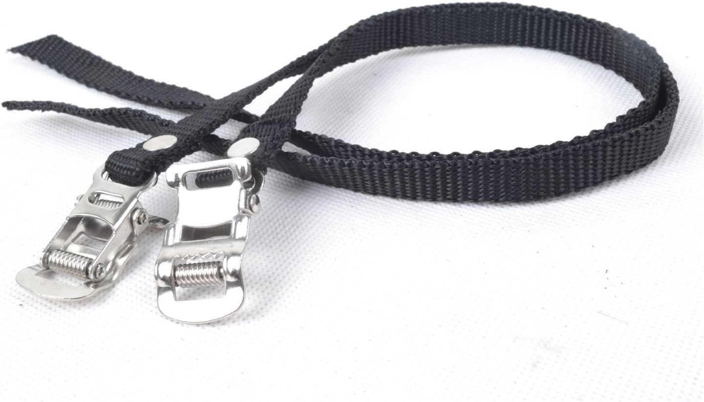 Exercise Bike Pedal Straps | Replacement Straps for Gym or Home Gym | 1 Pair