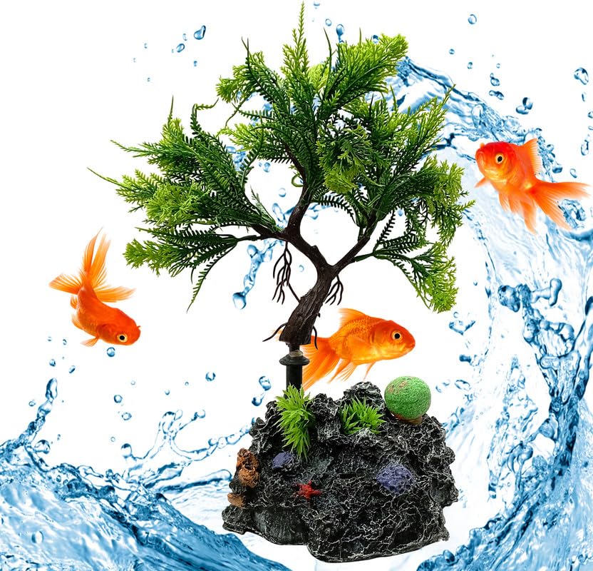 Jainsons Large Aquarium Plants Artificial Plastic Fish Tank Plants Decoration Ornaments, Artificial Bonsai Tree Plant Safe for All Fish 14.5 Inches Tall (B0D2J3SF5Q) Amazon Price History, Amazon Price Tracker