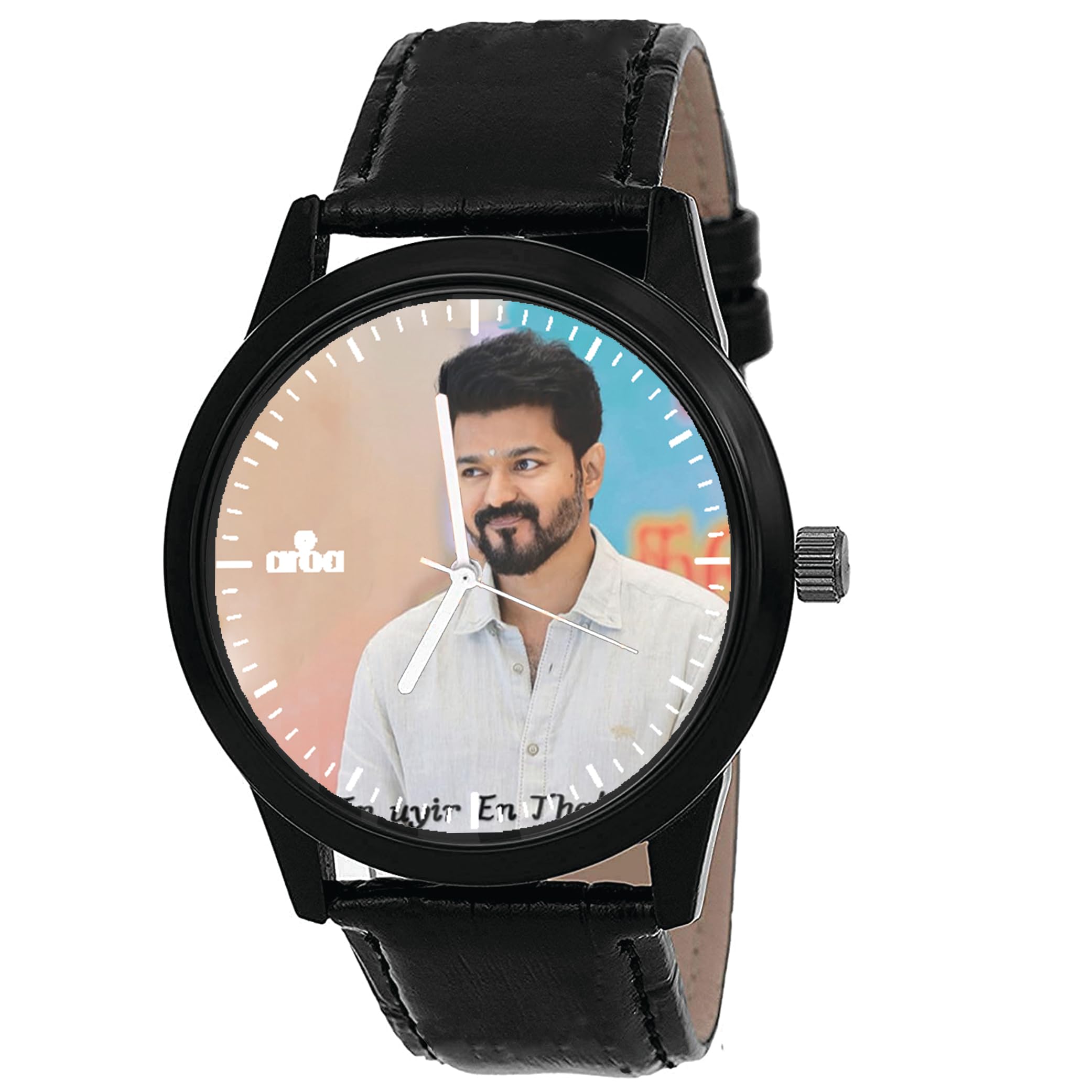 AROA Watch New Watch for Cute Thalapathy Vijay Latest Model : 833 Black Metal Type Analog Black Strap Watch White Dial for Men Stylish Watch for Boys- (B0CC2W7CSG) Amazon Price History, Amazon Price Tracker