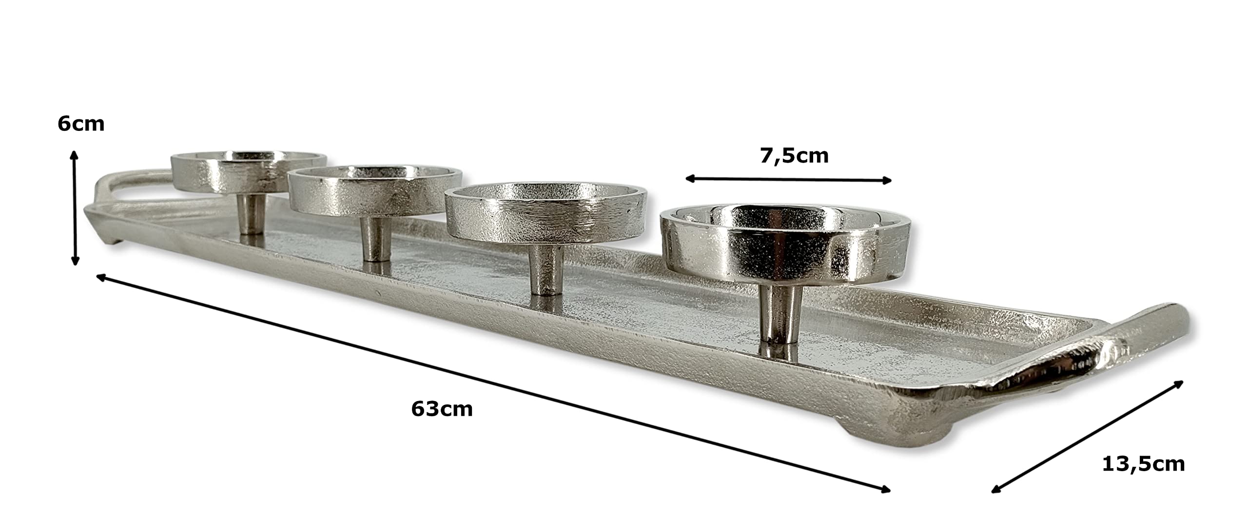 100 Stück Kerzendochthalter Aus Metall - Silber, 20x4mm - Hochwertige Halterungen Für Selbstgemachte Kerzen
