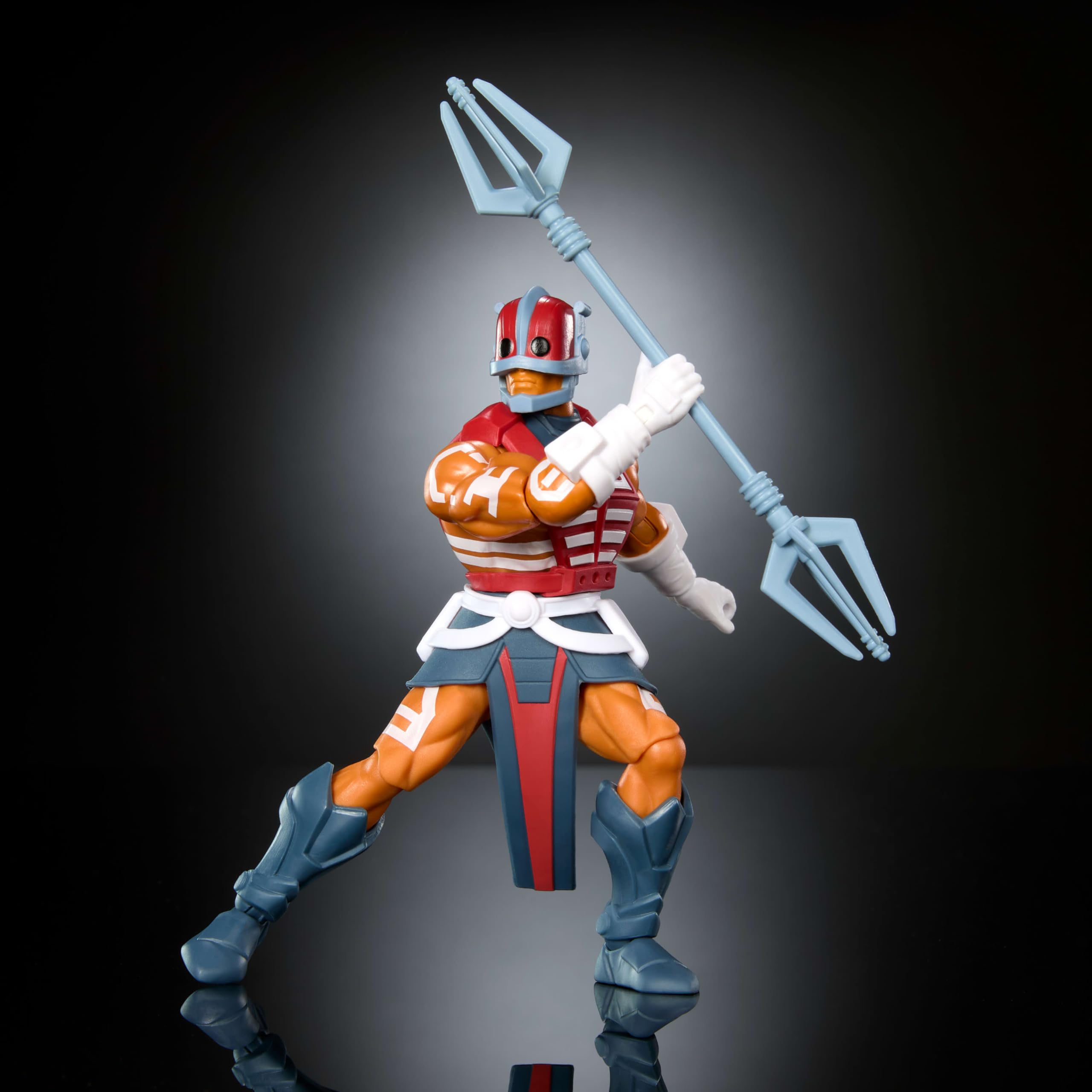 Masters of the Universe Origins 200X Figurka Zodak | MOTU Zodak z kolekcji Cartoon 14 cm, bohater z serialu z lat 80., detaliczny design i kostur, JHJ98