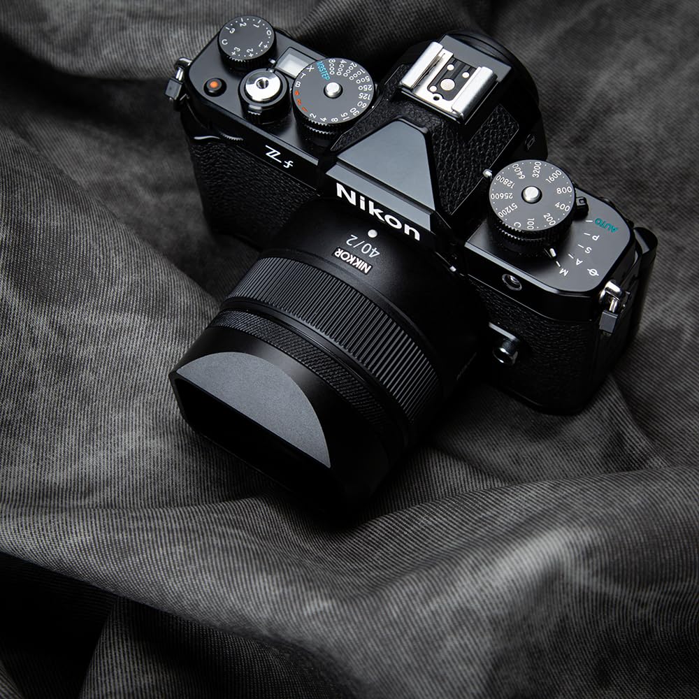 Amazon | メタルスクエアレンズフード（キャップ付き）、Nikkor