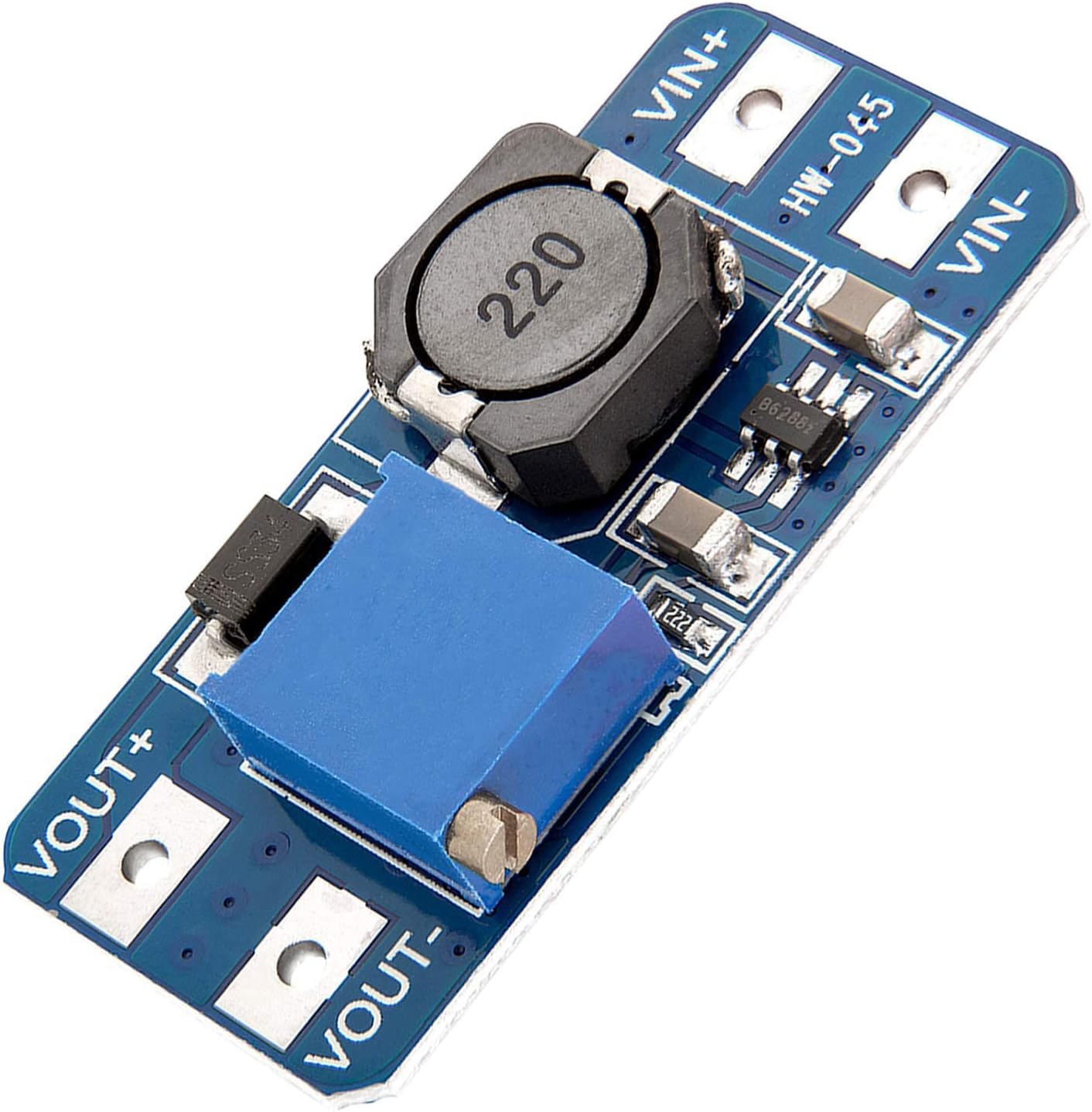 AZDelivery Compatible with MT3608 DC-DC Power Supply Adapter Step Up Module compatible with Arduino including eBook