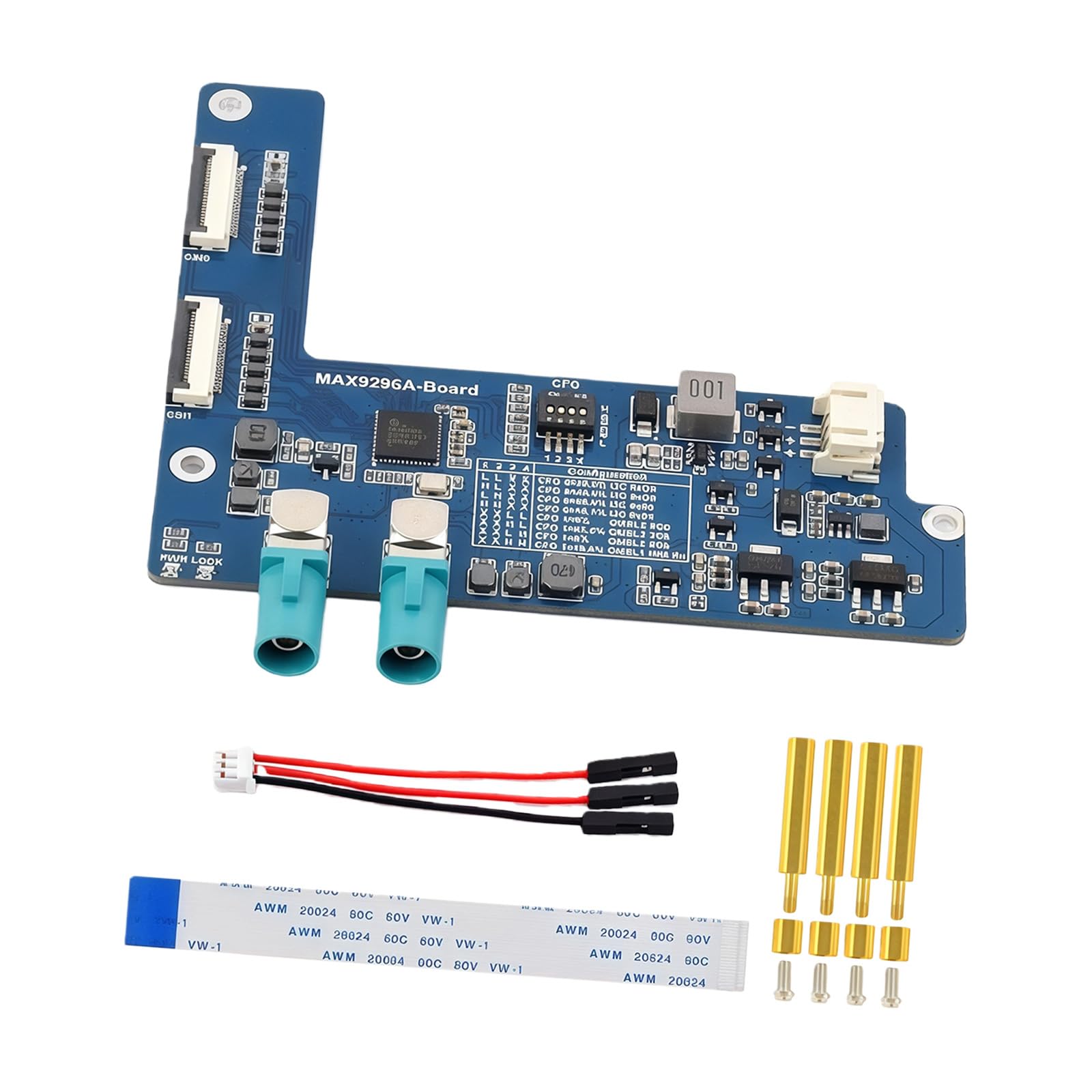 Placa de extensión GMSL para configurar cámaras en proyectos de robótica 8