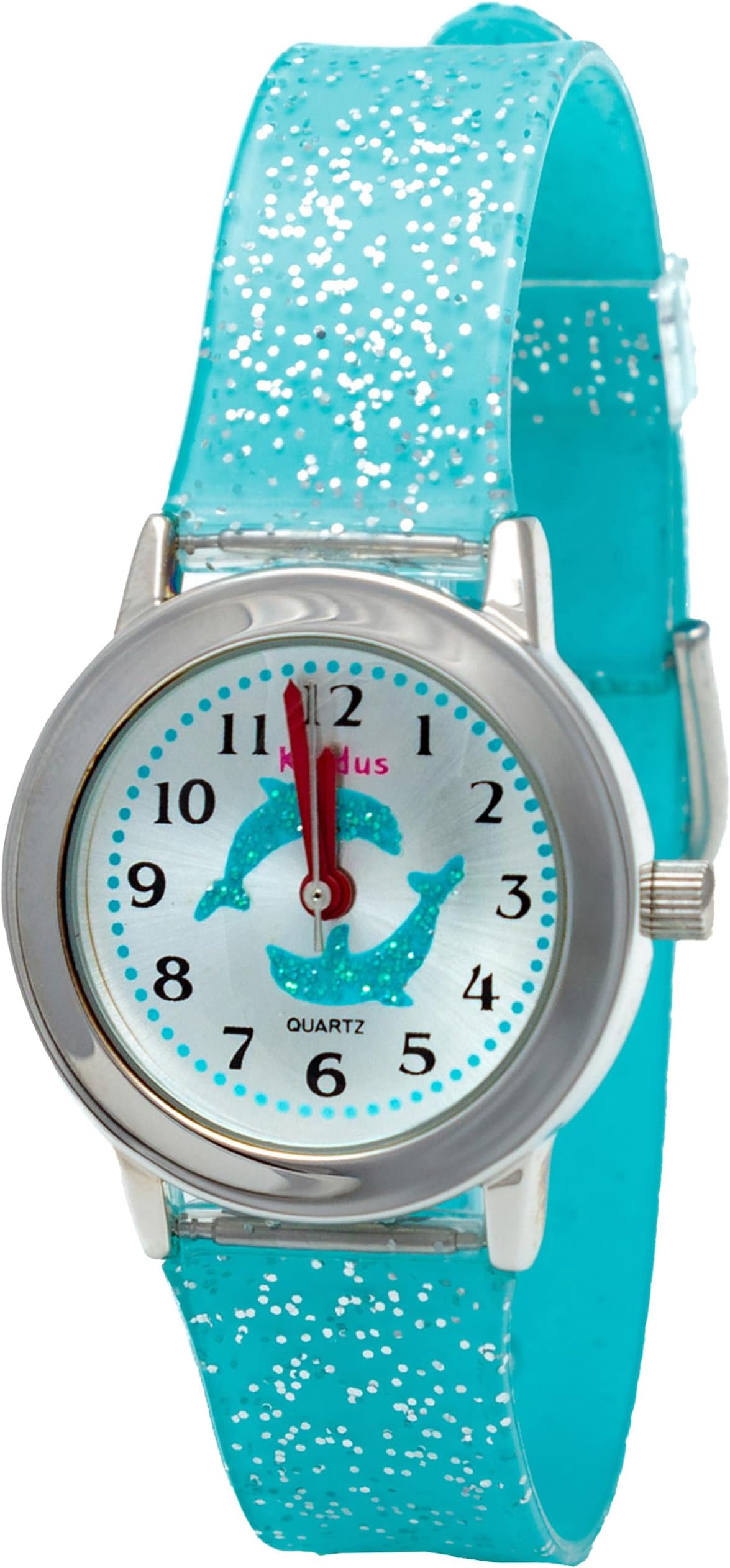 KIDDUS Fashionable Girls Watch for Kids. Children’s Analogue Wristwatch. Time Teacher Exercises, Japanese Quartz Movement. Elegant & Fabulous