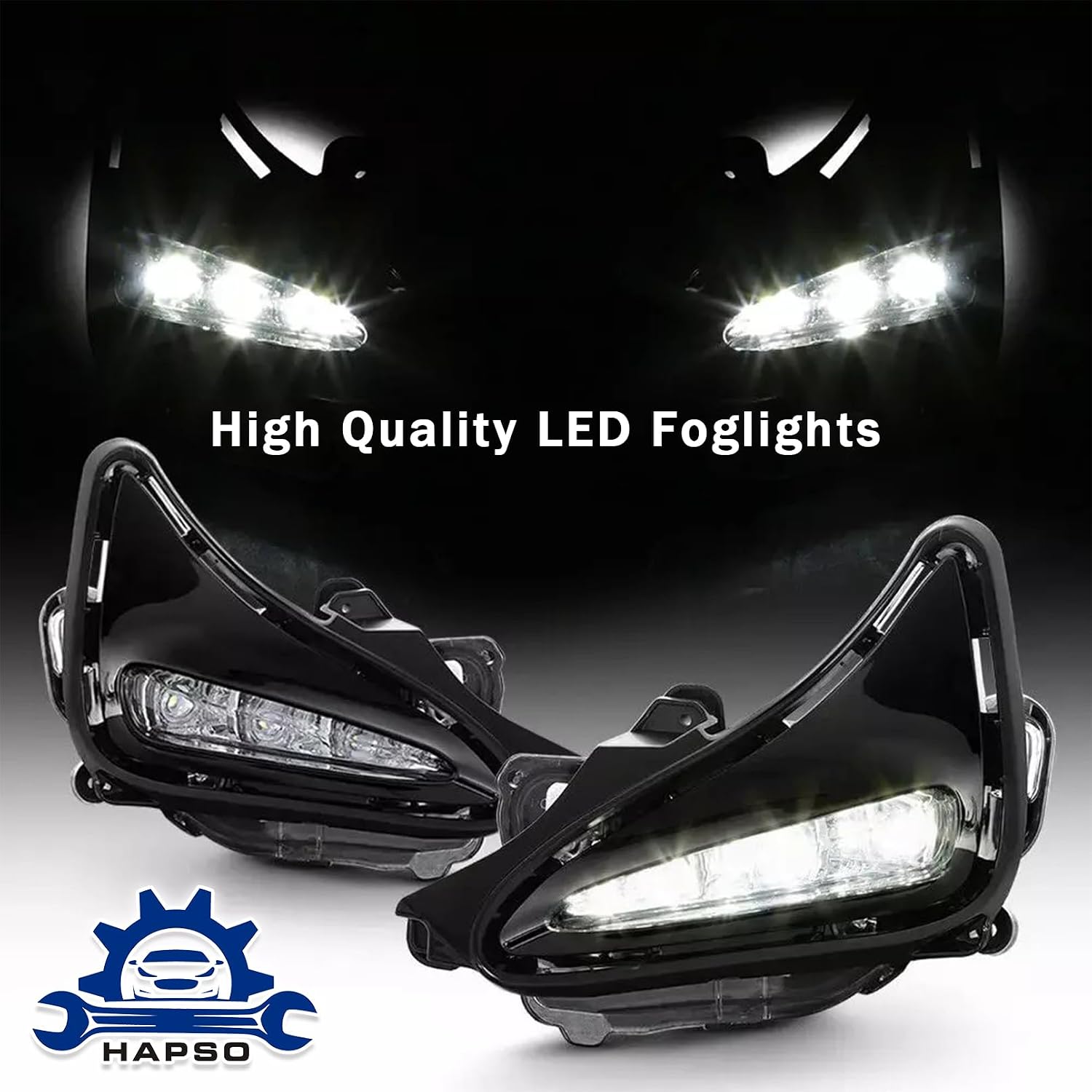 Front Bumper Cover With Support Retainer Brackets + Upper & Lower Grille + Foglights Set Fit For 2017 2018 2019 Toyota Corolla L LE XLE CE Sedan Completion Front Car Body Assembly Replacement
