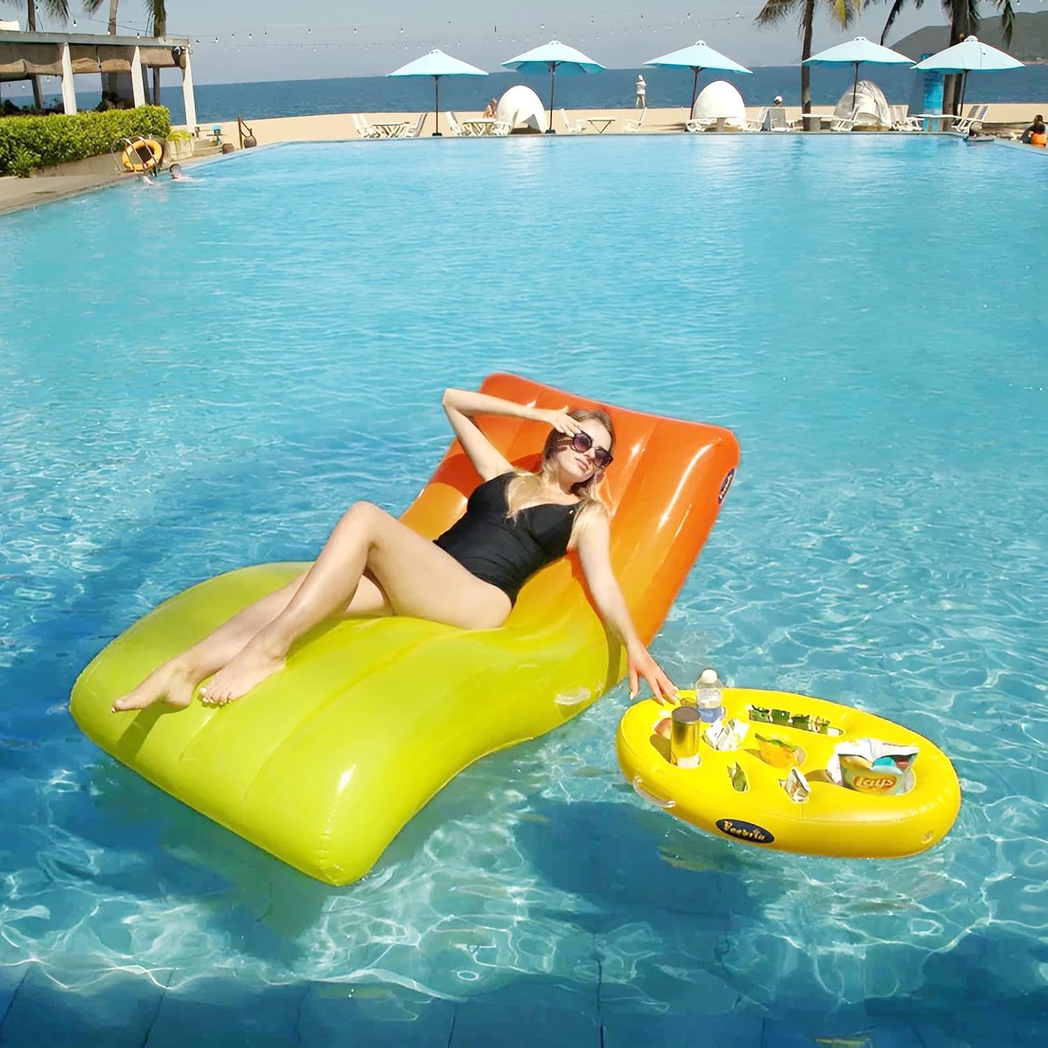Ultimate 2-in-1 Pool Float Lounge