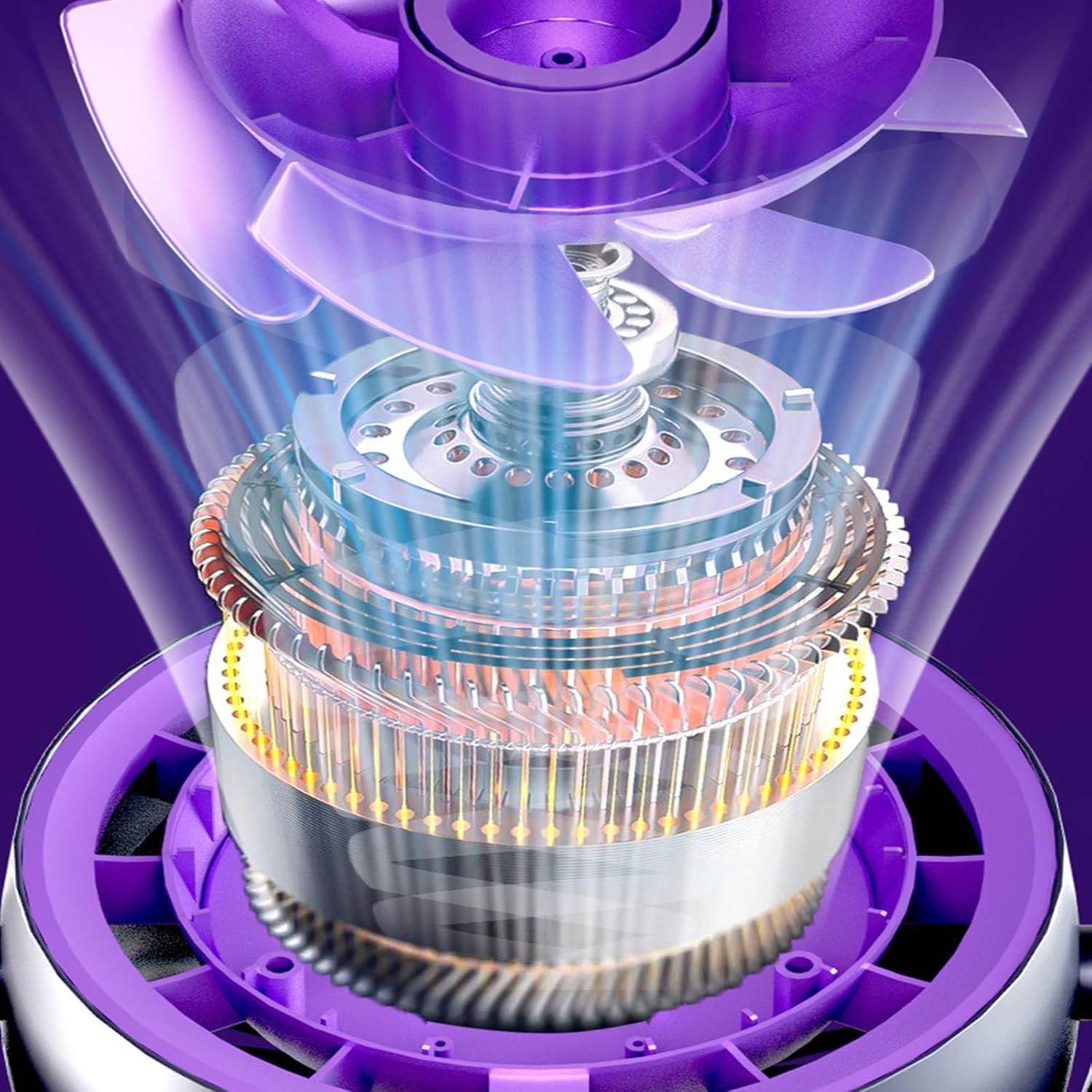 Practical Small Desktop Fan Clip On Fan Office Fan 100 Speed Setting Air Cooling Fan ABS Texture Suitable For Cooling USB Rechargeable Desk Fan