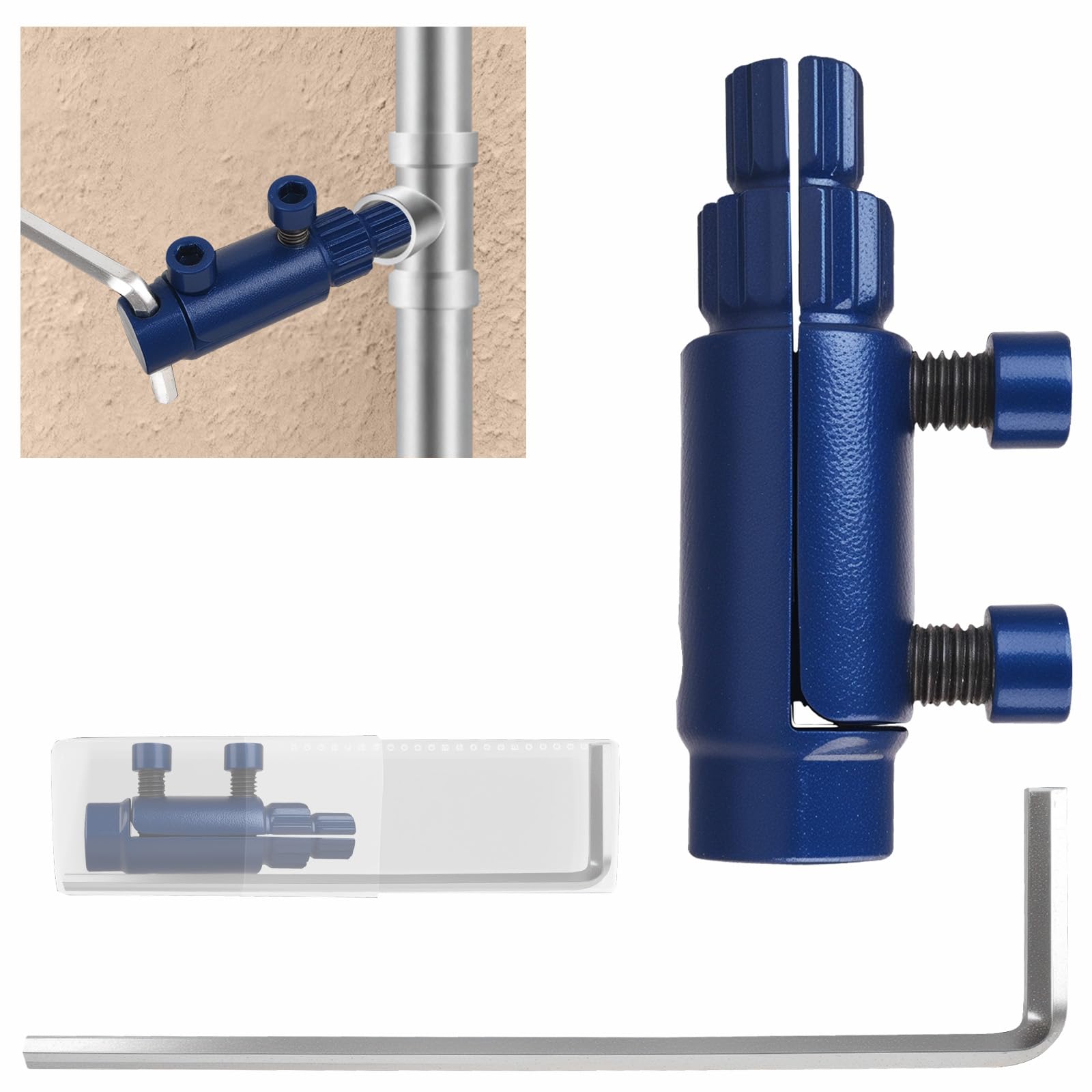 Befun Broken Pipe Extractor Tool, Faucet Removal Tool for 1/2" 3/4" 1" Pipe
