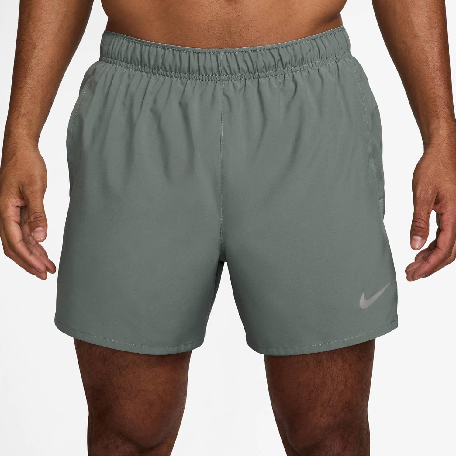 Nike Mens Challenger Dri-fit 5" Brief-Lined Running Shorts