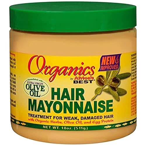 Africa's Best Organics Hair Mayonnaise, 440ml - Condizionatore Profondo per