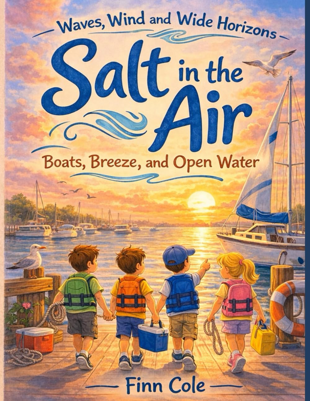 Salt in the Air: Boats, Breeze, and Open Water (Waves, Wind, and Wide Horizons)