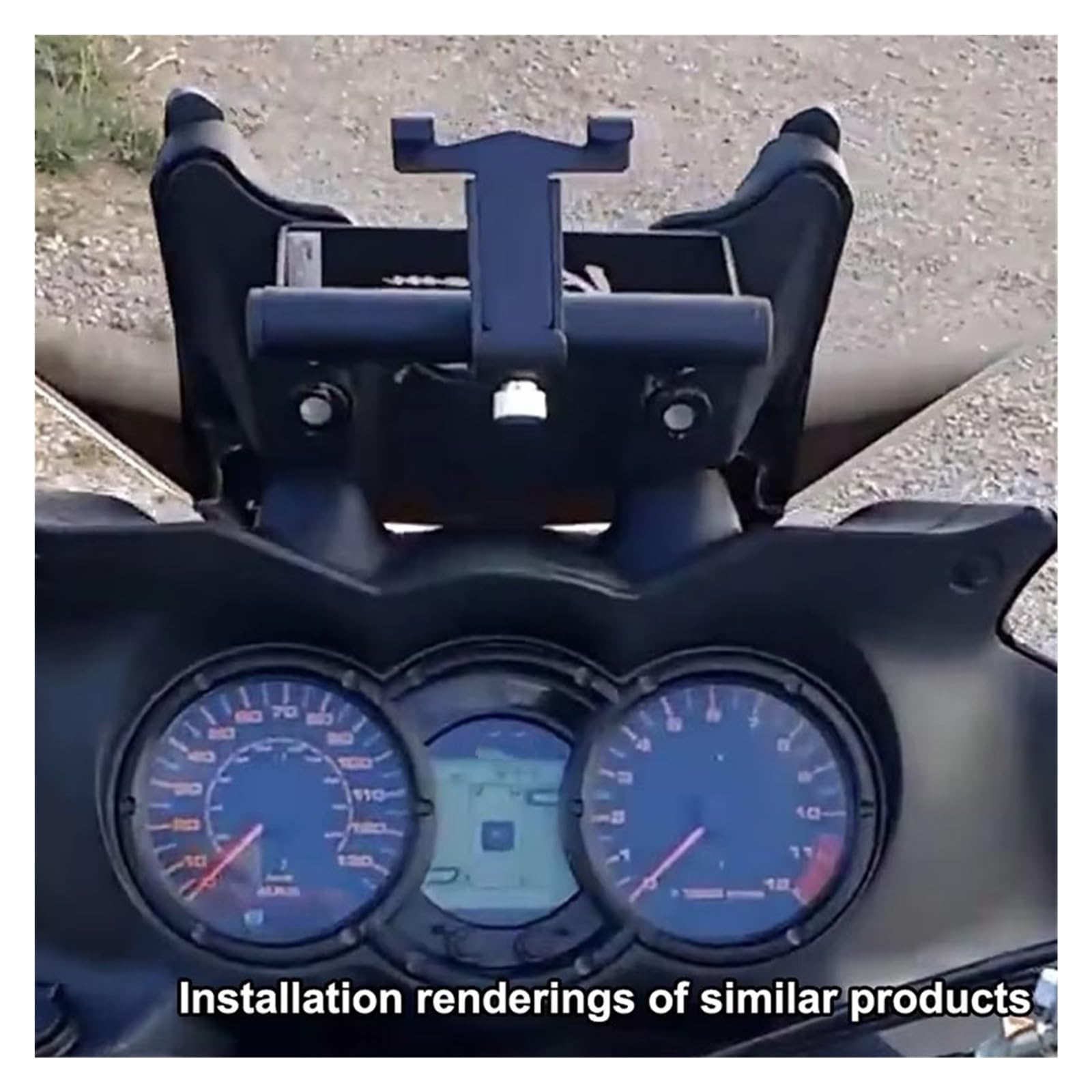 Moto SoporteGPS Suporte Telemóvel Moto Soporte De Teléfono Soporte Marco Soporte Navegación para Parabrisas Navegación GPS para Suzuki DL650 para V-Strom 650 DL1000 para V Strom 1000