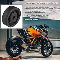Vista 2 de Herramienta de enchufe de tuerca de eje de rueda trasera de 2.362 in para KTM Super Duke 1290/1290 R 2014-2022, herramienta de rueda trasera elimina