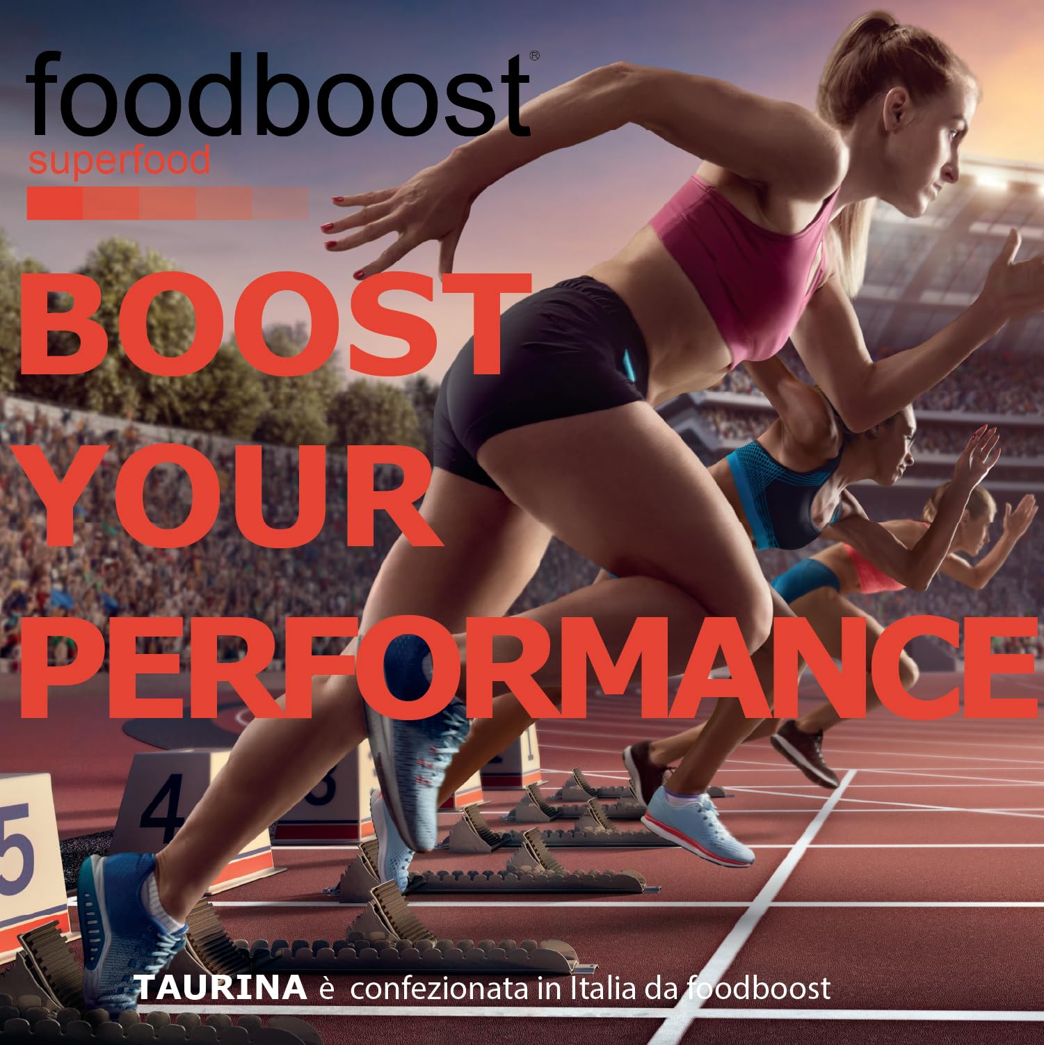 Taurina pura in polvere 500 g foodboost - Ø additivi, dosatore - ipertrofia muscolare - libido - vista, marchio di fiducia italiano, integratore taurina pre workout/post workout - 500 DOSI