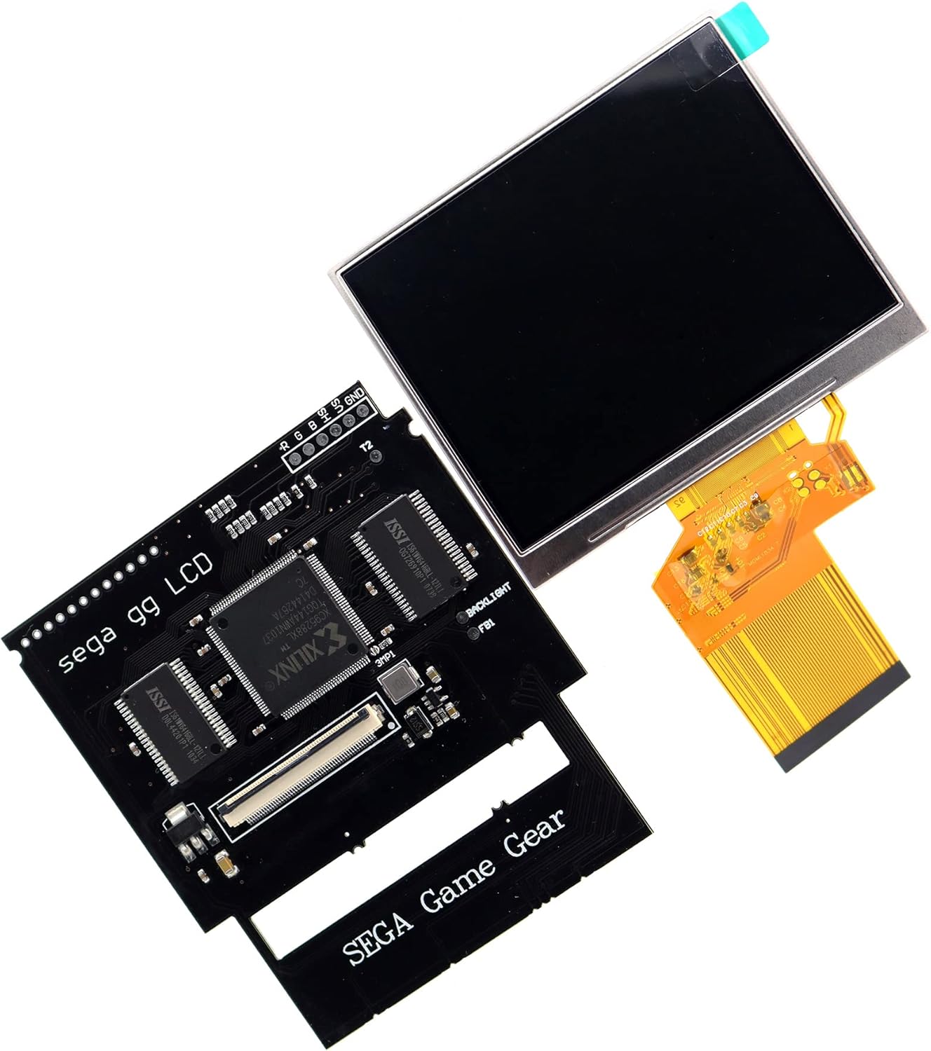 Generic Deal4GO Highlight Full Display V3.1 LCD HD Screen Upgrade Mod kit New Backlight Board Replacement for Sega GG-LCD-V31 0