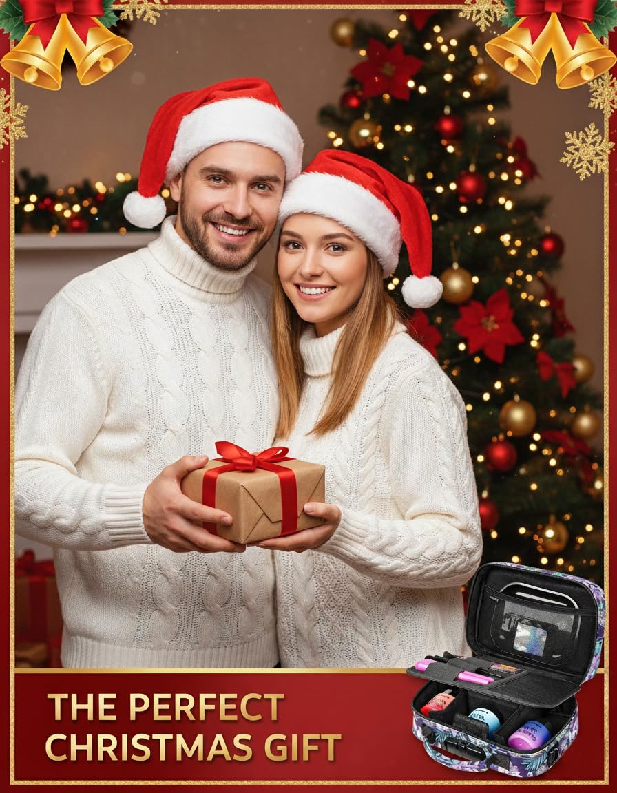 Bolsa de almacenamiento grande con cerradura de combinación, bolsa de almacenamiento portátil, bolsa de viaje, gran regalo para hombres y mujeres, Purple, L, moda