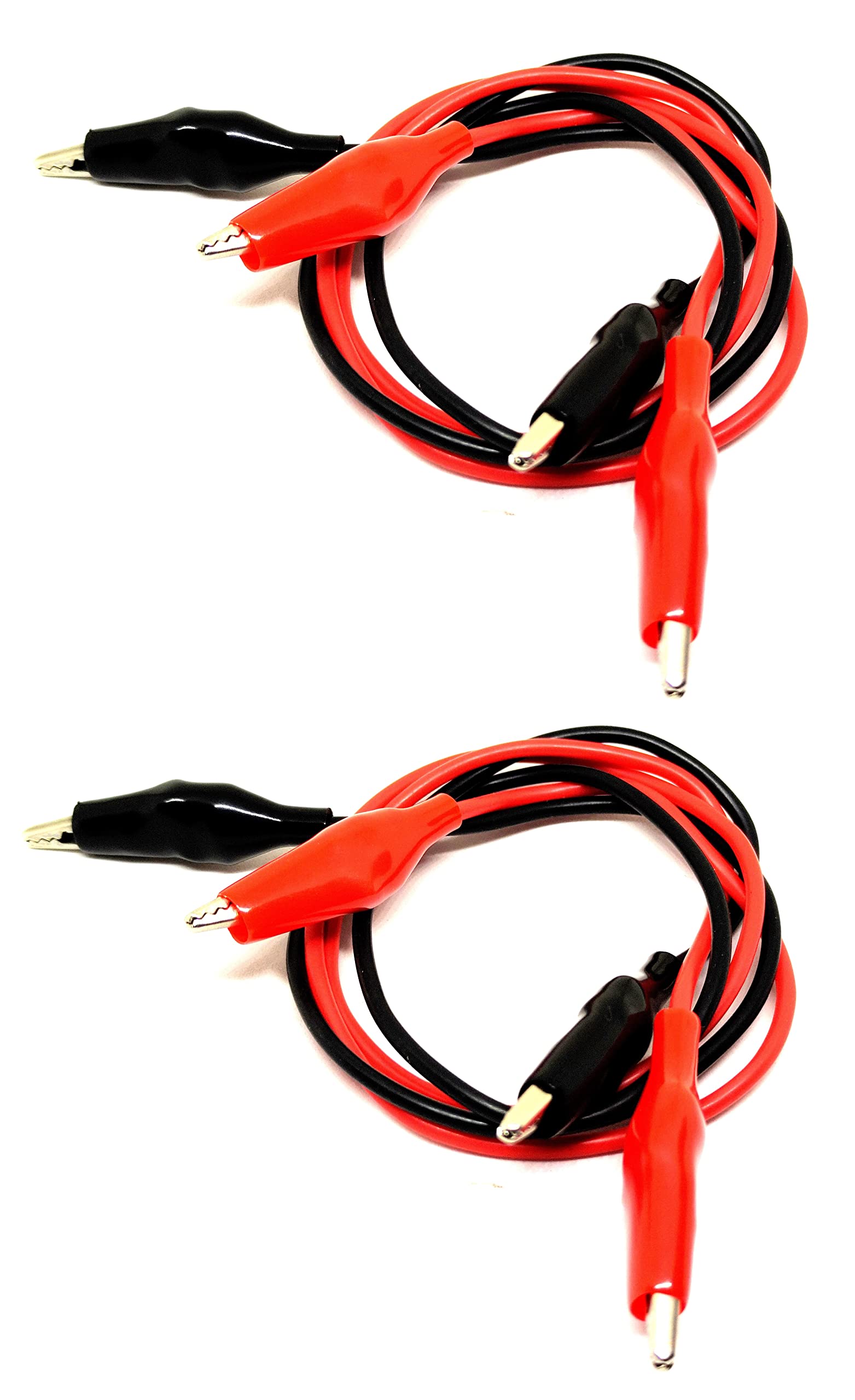 INVENTO 2Pcs Black & Red Double Ended Mini crocodile alligator clip 500mm (0.5mtr) 20 AWG 0.5 sq.mm silicone wire For CCTV, DIY Projects (B09W6X97RV) Amazon Price History, Amazon Price Tracker