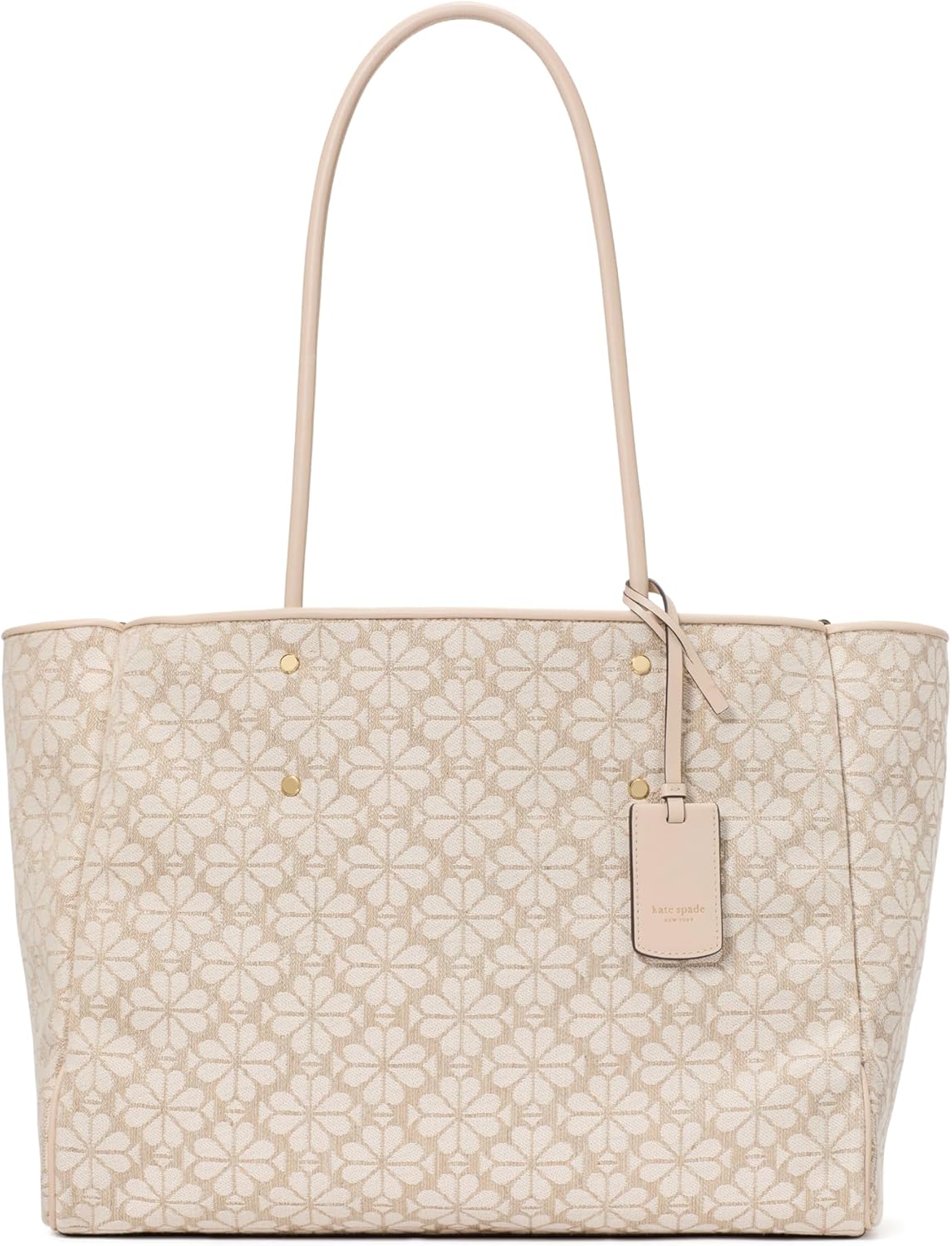 kate spade new york Spade Flower Jacquard Large Everything Tote, Natural Multi