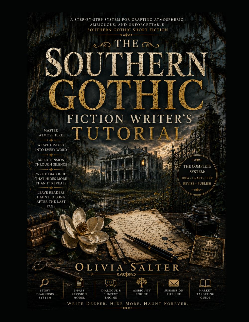 The Writing Southern Gothic Fiction Writer’s Tutorial: A Complete Writer's Guide to Crafting Literary Southern Gothic Stories Through History, ... Modern Fiction Writing Masterclass Series)