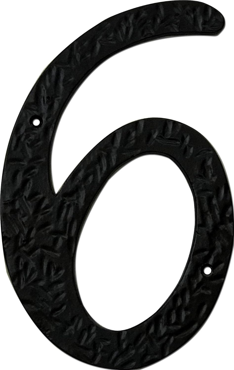 A4N206 Traditional Black House Number 6