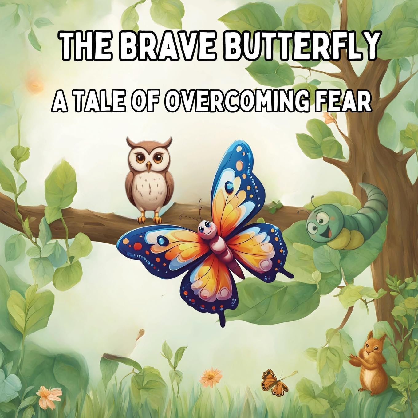 The Brave Butterfly: A Tale of Overcoming Fear Children Story Book: 1