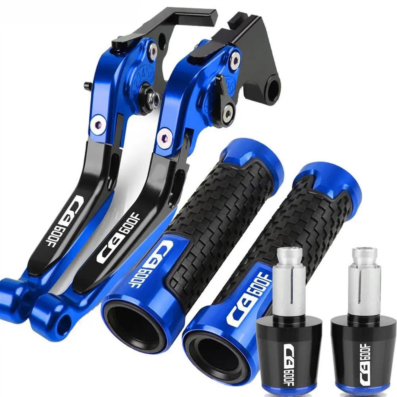 Leviers de frein moto pour HONDA CB600F en aluminium usiné couleur N