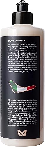Miniatura 8 de WASH&WHIPS Monza - Revestimiento de cuero y acondicionador para interiores de automóviles, hidrata muebles, restaura y protege asientos de cuero,