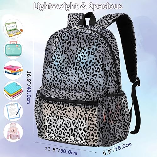 Vista 2 de Meisohua Mochila para niñas para escuela primaria y secundaria para niños, mochila de malla ligera para niñas, mochila casual para viajes, Negro
