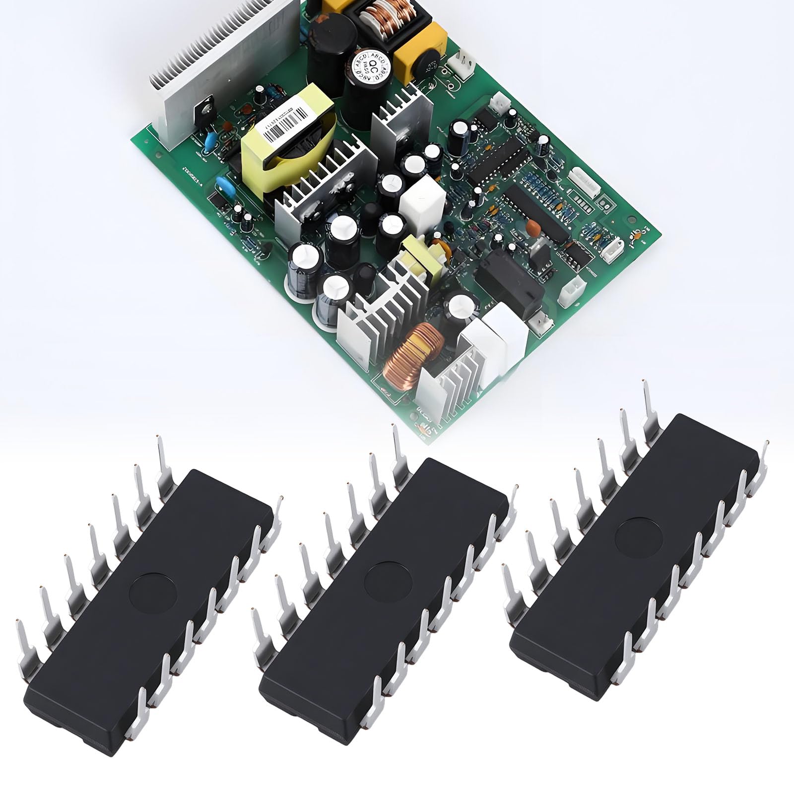 EMSea 10 Pezzi di Circuito Integrato A 14 Pin 74LS74AN SN74LS74AN per Prodotti Elettronici