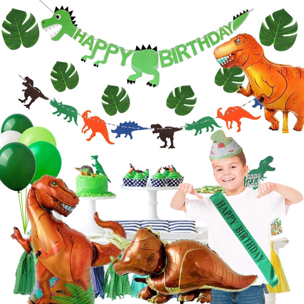Dinosaur Birthday Decorations Party Supplies Included Birthday Banner