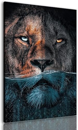 Lienzo decorativo de elefante con grafiti colorido enmarcado para pared cuadro moderno abstracto pintura en lienzo póster de retrato estampado de