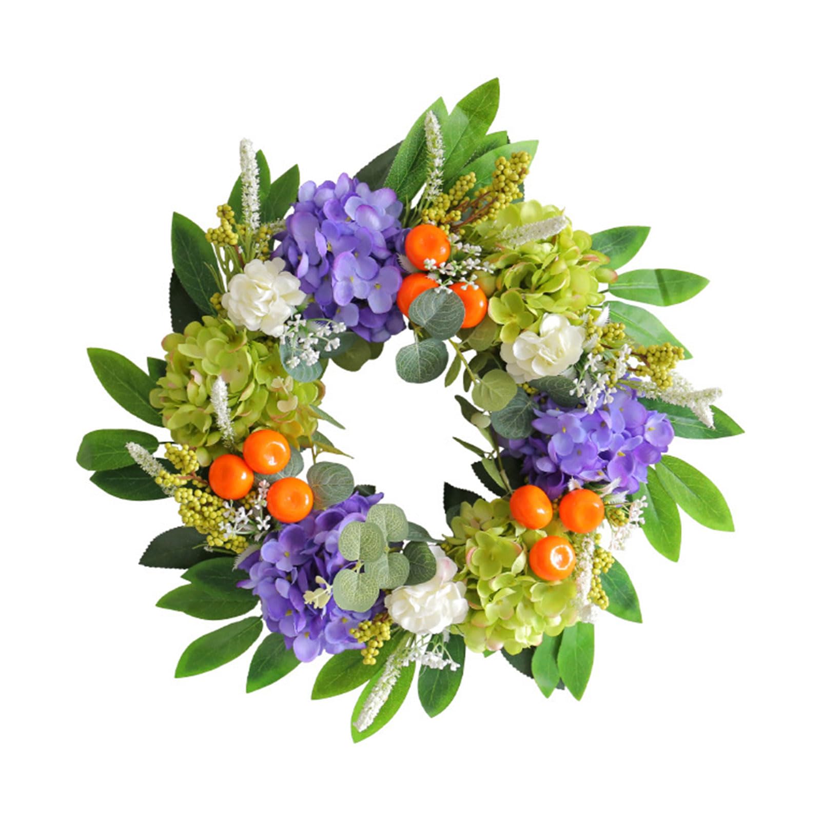 Nucelit 2023 Simulated Little Wreath Festival Background Decorations Front Door Decor Artificial Wreath Home Window Decor Home Decors