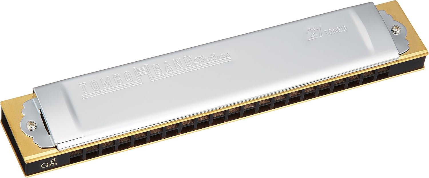 トンボ プレミアム21トーン バンド デラックス21トーン ハーモニカ 8本