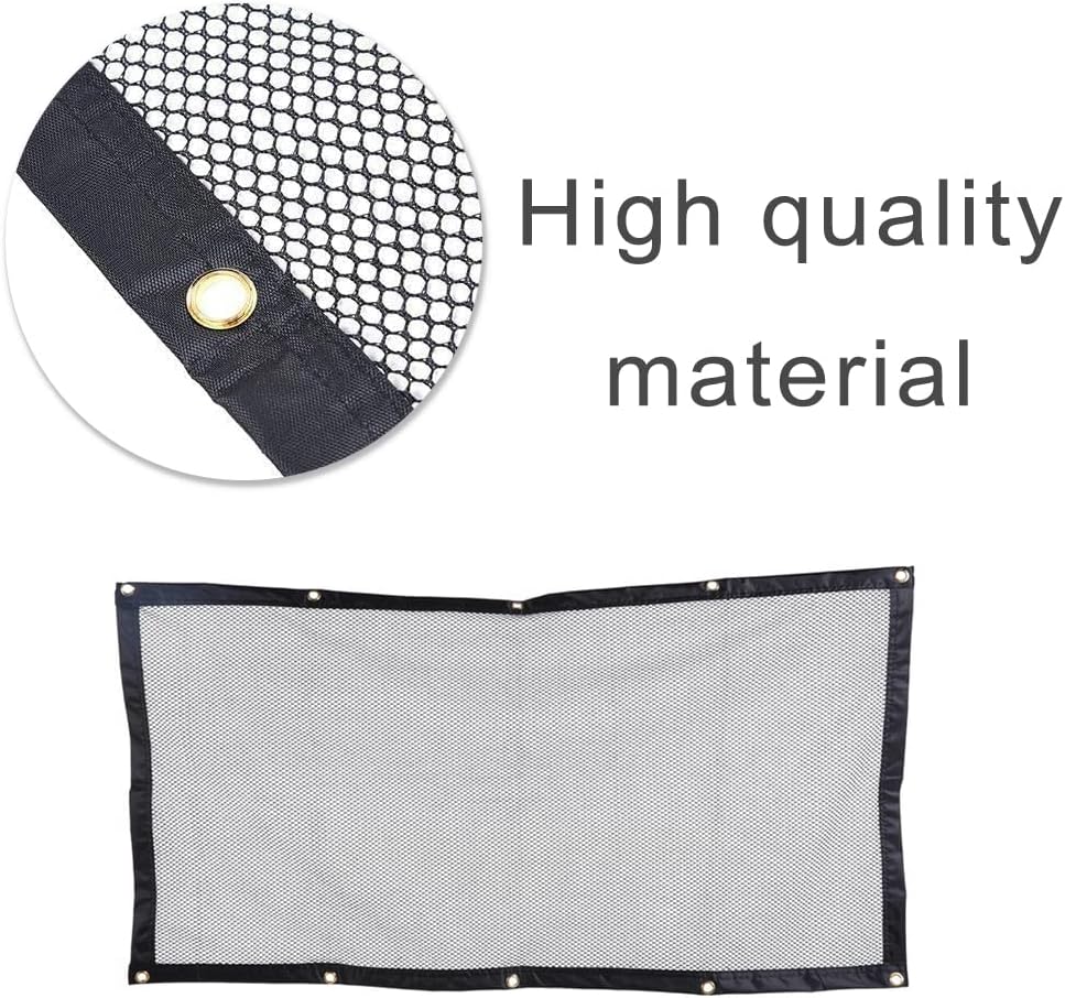 QICSTELAR Car Dog Barrier ，Car Pet Barrier Safety Net for Dog Vehicle Universal Mesh Fence Pet