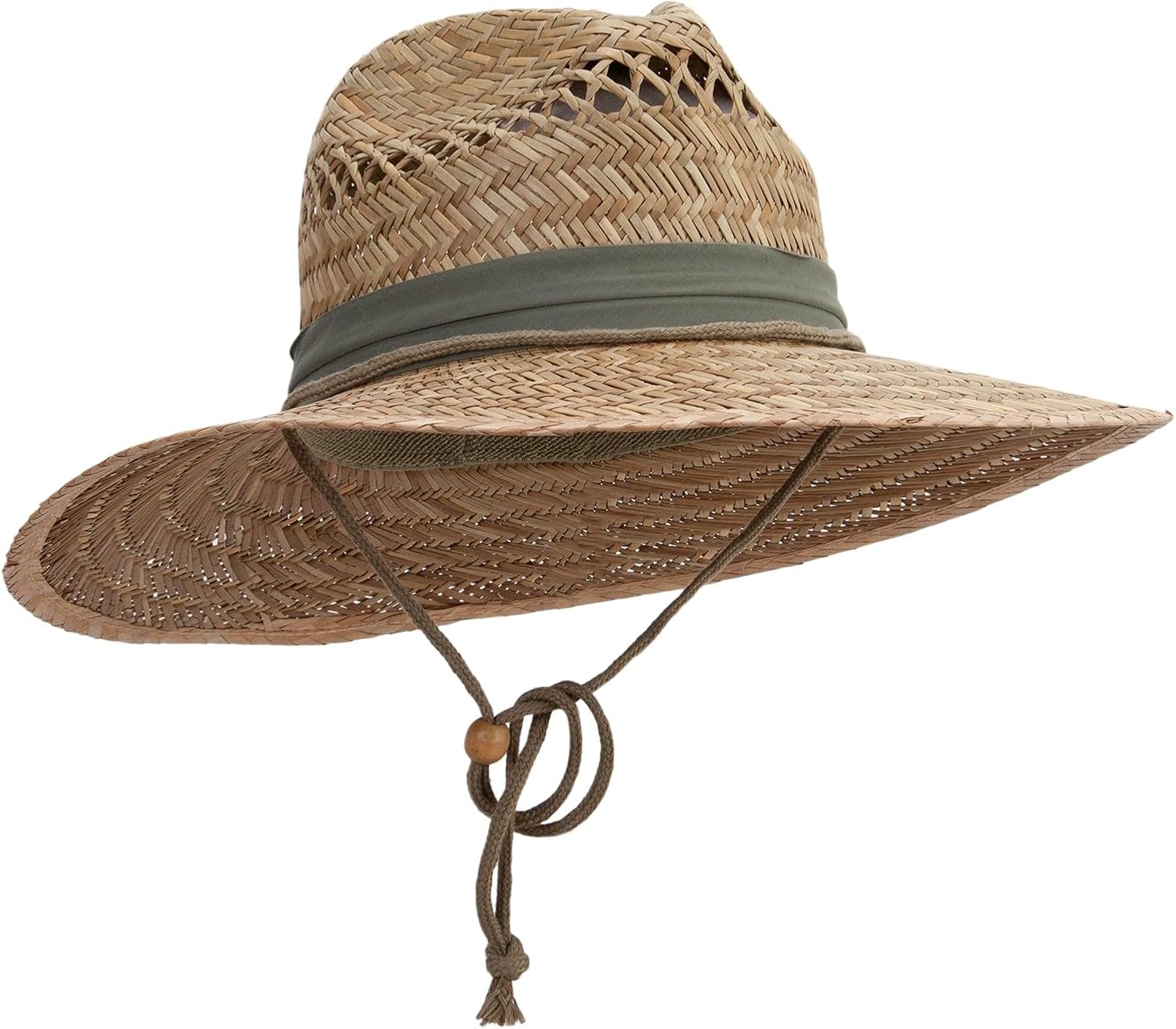 Men's Rush Straw Wide Brimmed Aussie Hat