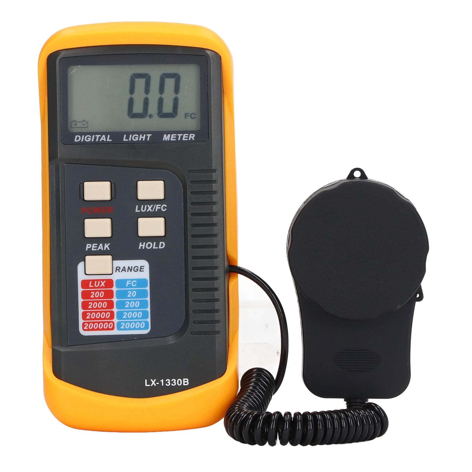 Light Meter Digital Illuminance Meter 4 Switchable... - Vicedeal - View #14