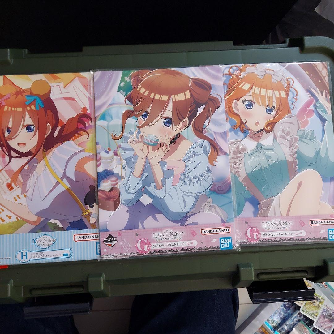 五等分の花嫁 キャラクターイラストボード 五等分の花嫁∬」“SCHOOL ROCK”な五つ子はいかが？ 描き下ろし