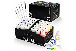 Premium Acrylic Paint Set, Pumpkin Painting Supplies for Beginners and Pros