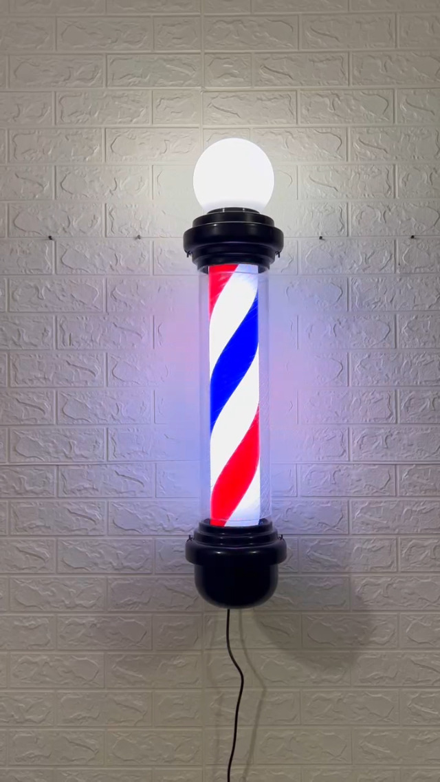 Amazon.com: Noverlife 34in Barber Pole LED Sign, Barber Shop Pole