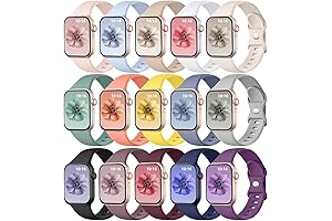 GEAK Bands Compatible with Apple Watch, 15 Pack for Women and Men