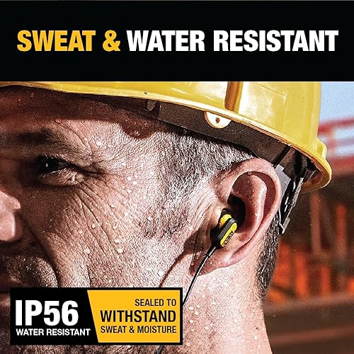 Miniatura 4 de DEWALT Auriculares USB C de Servicio Pesado para Sitio de Trabajo para iPad/iPhone 17/16/15 Pro Max, Auriculares Tipo C con Cable USBC Audífonos