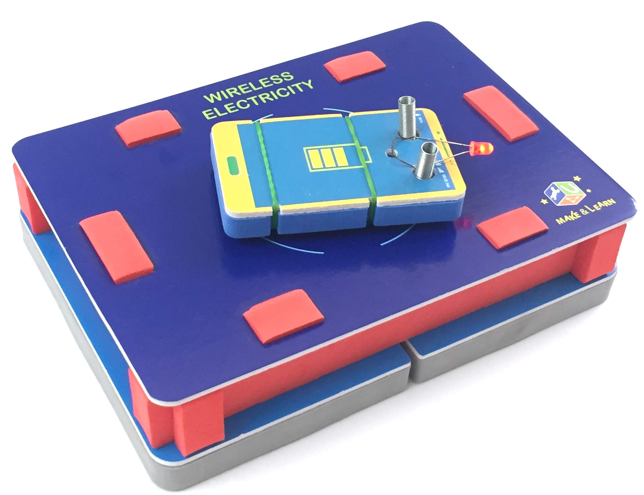 Make And Learn Wireless Electricity Science Experiment STEM Based DIY Activity Kit for Kids Age 10+ Magnetic Induced Current Wireless Transmission of Electricity (B08JD3BFVN) Amazon Price History, Amazon Price Tracker