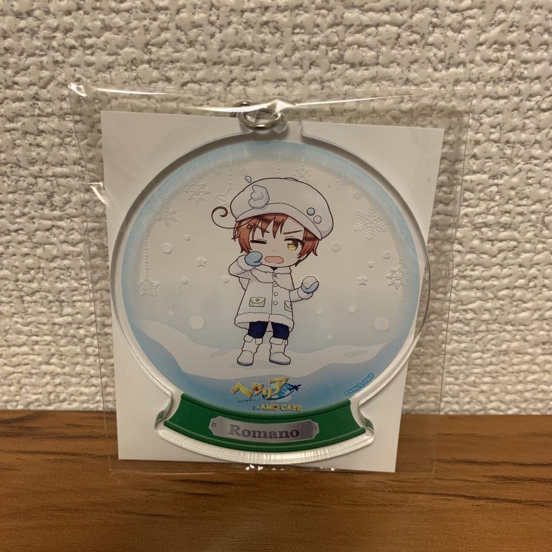 ヘタリア アモカフェコラボ ミニキャラスノードームアクリルキーホルダー コンプ Amazon.co.jp: ヘタリア AMOカフェ スノードーム アクリルキーホルダー