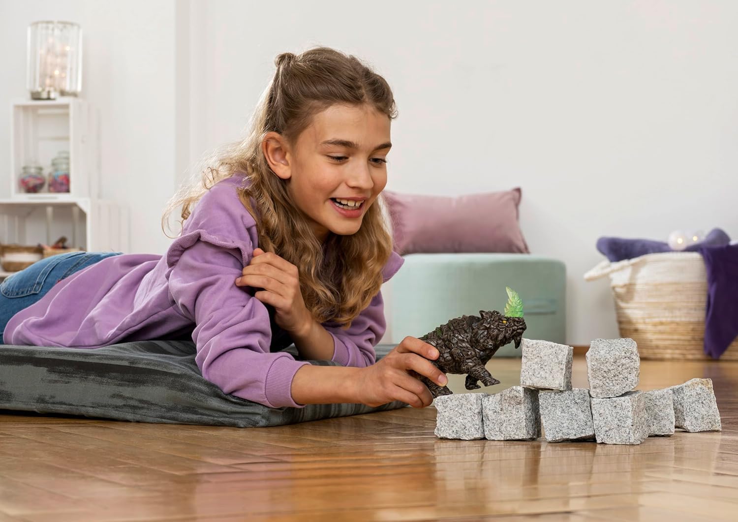 schleich ELDRADOR CREATURES Battle Nose Root from 7 years old, 70157 - Toy Figure, 16 x 6 x 8 cm