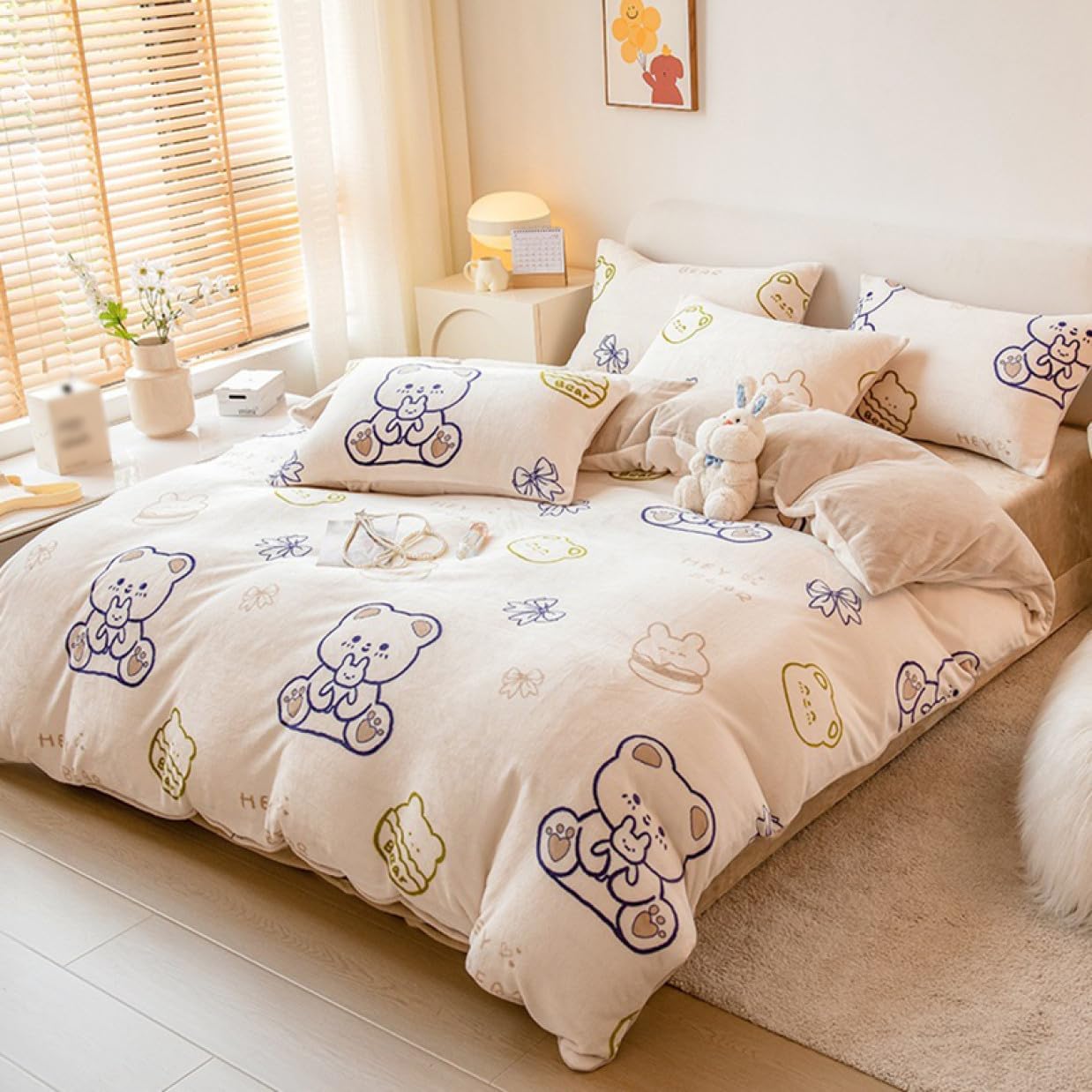 FOG LINEN WORK リネン掛け布団カバー シングル ホワイト2枚セット