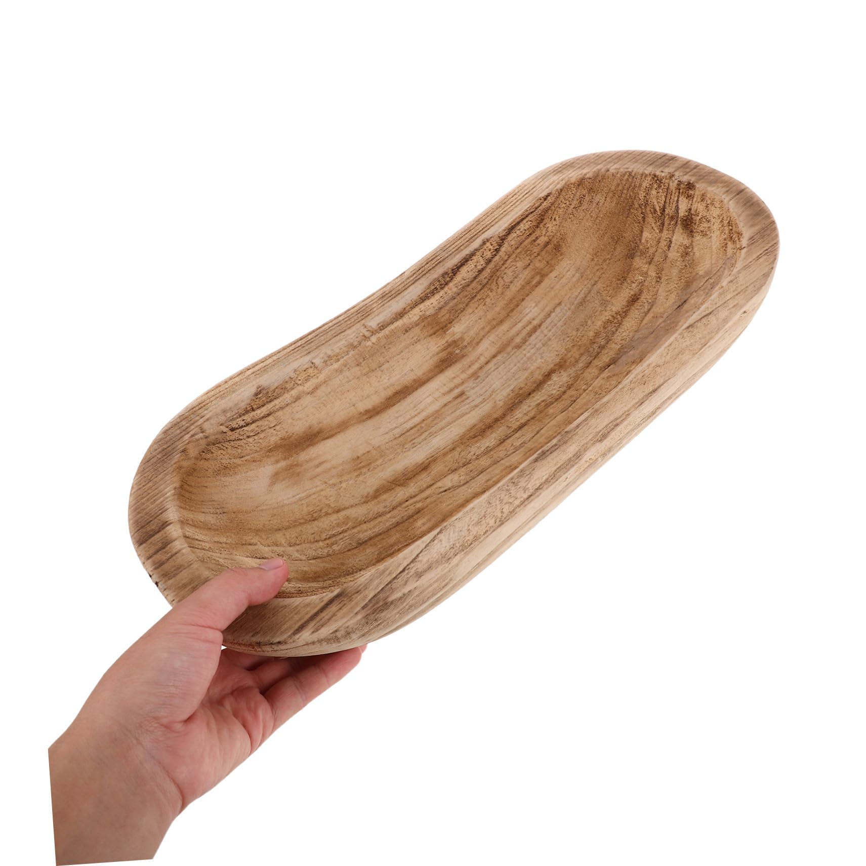 STOBAZA Bandeja de Madera para Velas Estilo Rustico Candelabro Decorativo para Mesa para Decoracion de Comedor Velas