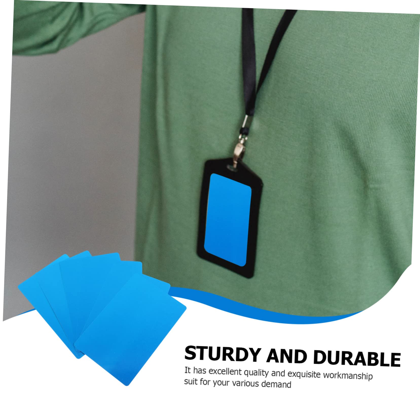 150pièces Cartes De Visite Aluminium De Luxe Plaques Métalliques Lisses Pour Marquage Et Personnalisation Idéales Pour Entreprises Et Événements Professionnels