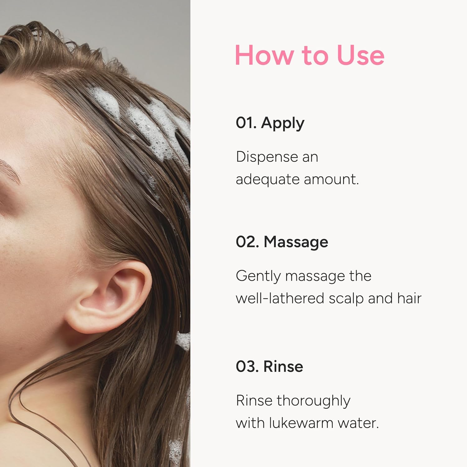 BANANAL Korean Hair Repair Shampoo – Strengthens & Revitalizes Damaged, Hydrolyzed Proteins, Ceramide & Jojoba Oil – Hypoallergenic, pH-Balanced – Baby Musk, 500ml / 16.9 fl oz - Image 6